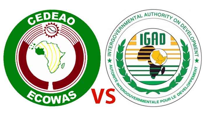 ECOWAS vs IGAD