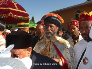 የብጹዕ ወቅዱስ አቡነ ዜና ማርቆስ ጊዜያዊ የቀብር ሥነሥርዓት 