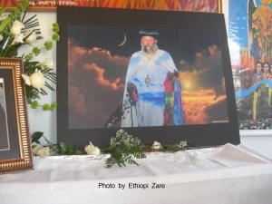 የብጹዕ ወቅዱስ አቡነ ዜና ማርቆስ ጊዜያዊ የቀብር ሥነሥርዓት