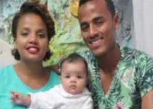 Kibreab Dawit, Betel Belay and their children