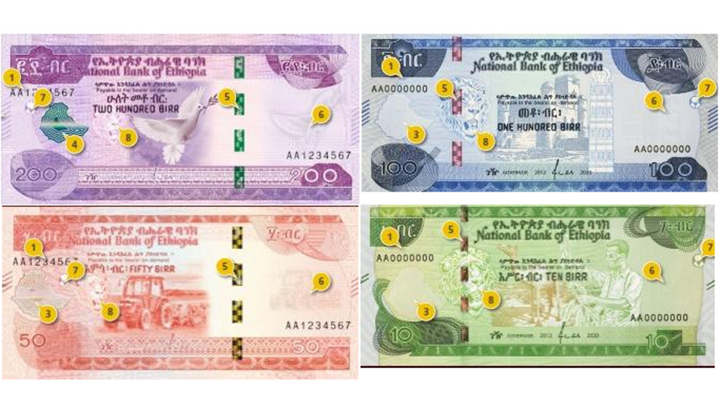 The new Ethiopian Birr