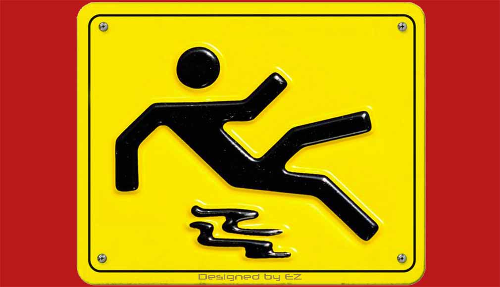 Falling down
