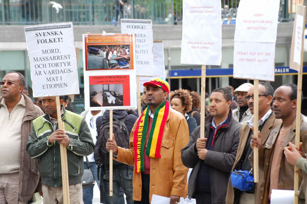 Ginbot 7 Rally - Stockholm, Sweden Ginbot 7 Rally - Stockholm, Sweden
