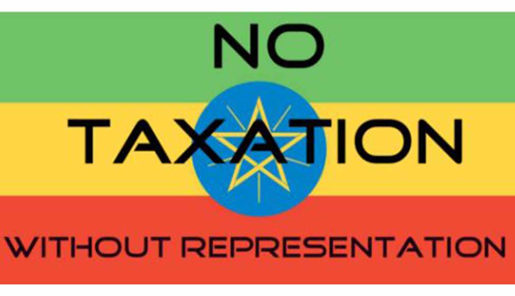 No taxation without representation!
