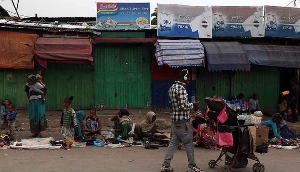 Businesses shutting their doors in protest.
