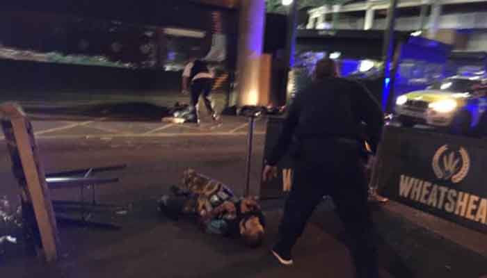 London Bridge Attack, on June 3, 2017.